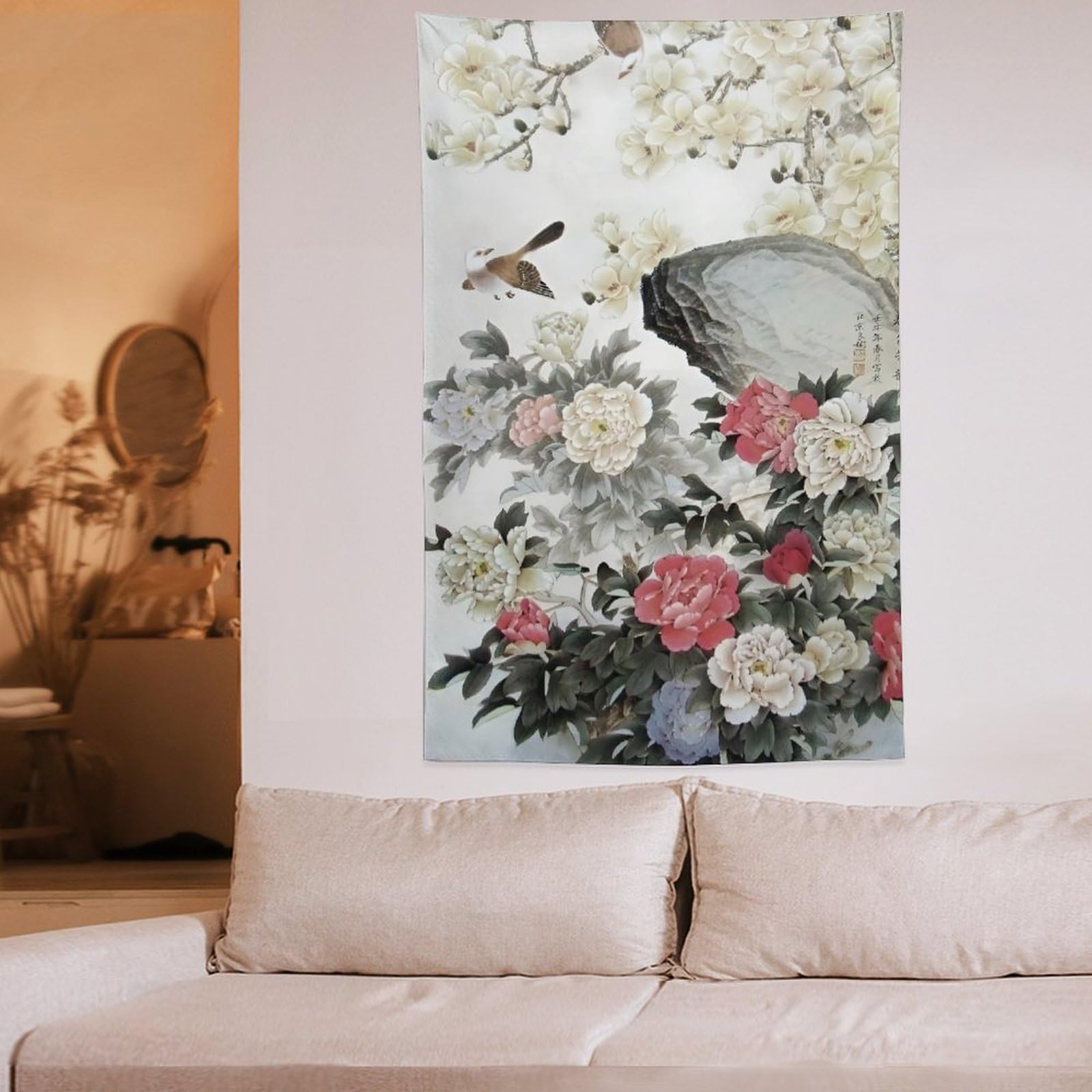 おすすめ！中国工芸品　牡丹の花置物　風水アイテム おすすめ！中国工芸品 牡丹の花置物 風水アイテム